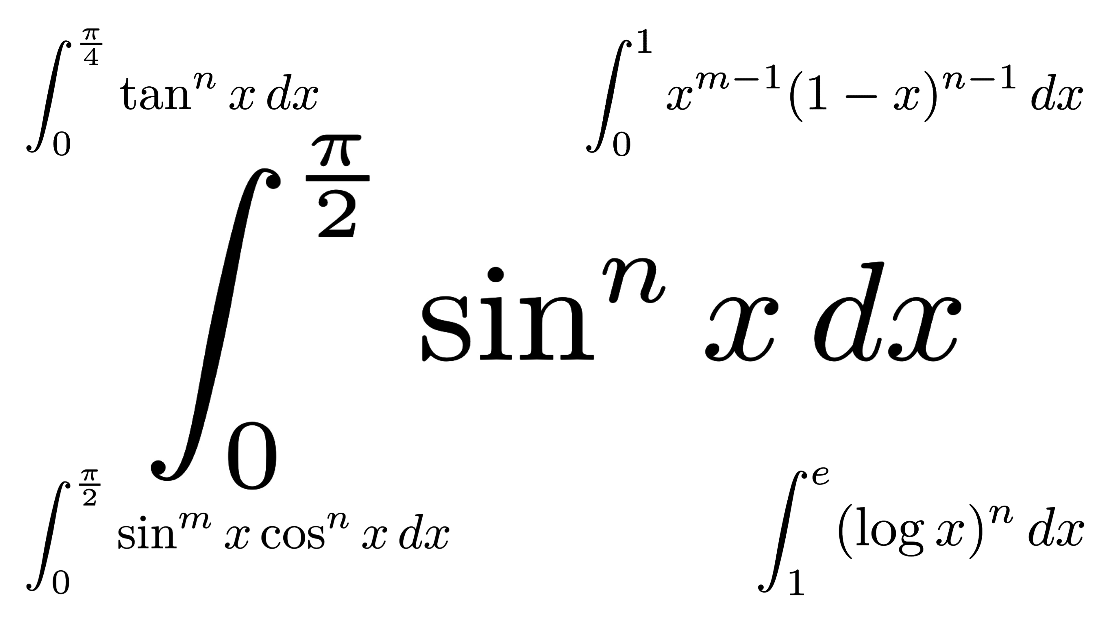 積分漸化式】例題14問一覧！ sin cos tan exp log など… | 数学の時間